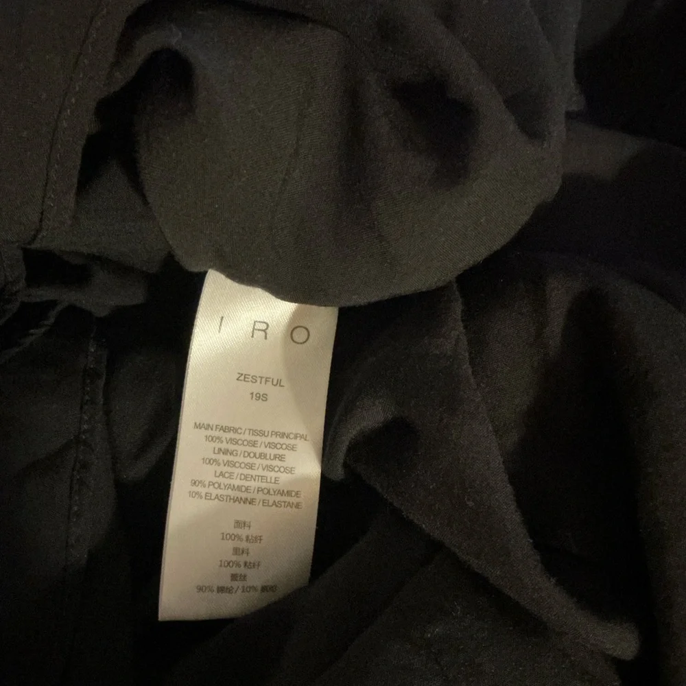 IRO ZESTFUL CREPE DRESS‎ Size 38​ - Picture 4 of 5